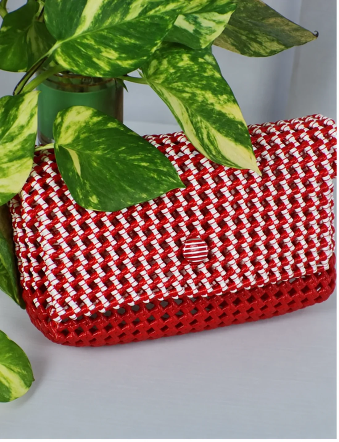 Fancy Woven Purse